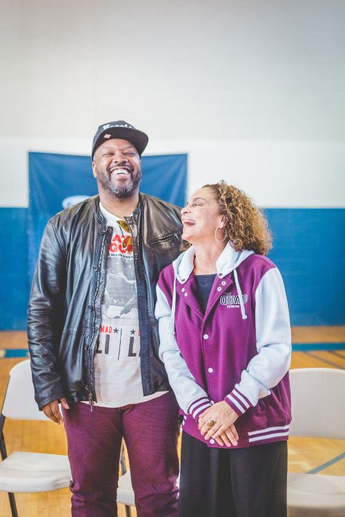 Kadeem Hardison & Jasmine Guy Have 'A Different World' Reunion At A - 500x750 - jpeg Kadeem Owens